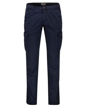 40weft Pantalon AIKO 1684 - COMPACT TWILL-W1738 - Bleu