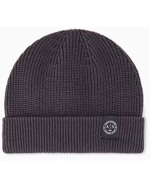 ARMANI EXCHANGE Bonnet - Bleu