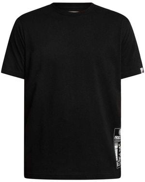 Replay T-Shirt Korte Mouw Grafisch T-Shirt Aan De Achterkant - Zwart