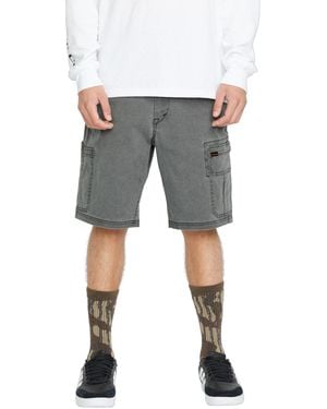 Volcom Short Pantalón Corto Gage Work Short 21 - Stealth - Gris