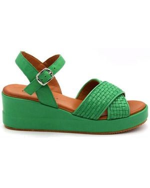 Coco   Abricot Sandales maillas v3070 - Vert