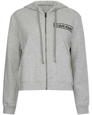 Calvin Klein Sweatshirts À Capuche Gt28790 - Gris