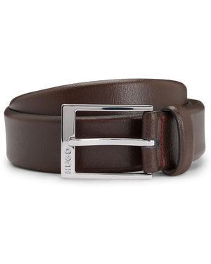 HUGO Ceinture Xl 96,52 Cm X 3,5 Cm Gt10336 - Marron