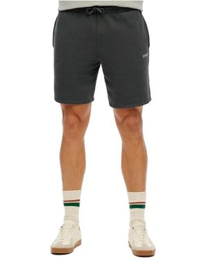 Superdry Short Washed essentail - Noir