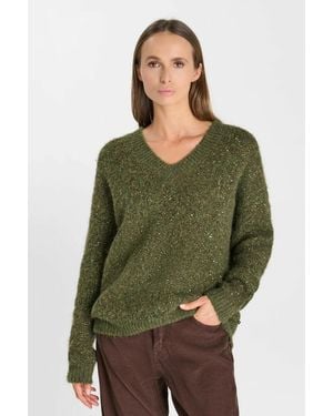 Le Temps Des Cerises Pull Pull Miry - Vert