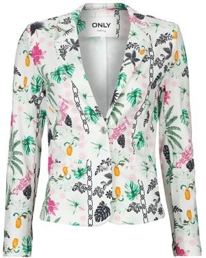 ONLY Blazer Onlpoptrash L/S Aop Blazer - Groen