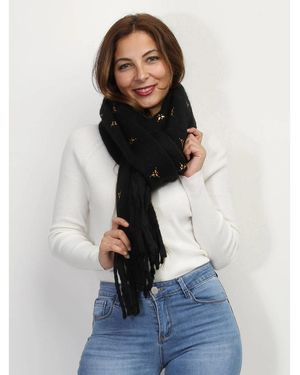 La Modeuse Echarpe Foulards, Écharpes Pour Femme - Bleu