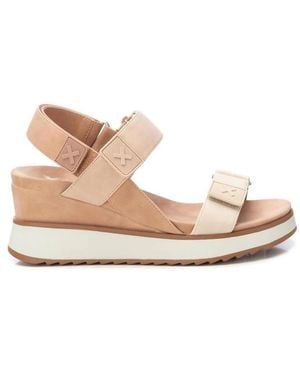 Xti Sandales compensées 143848-TAUPE - Neutre