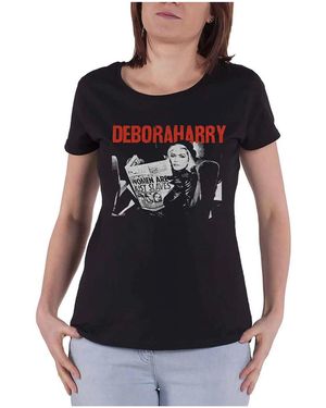 Debbie Harry T-shirt Women Are Just Slaves - Noir