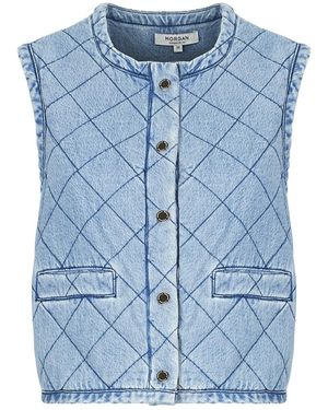 Morgan Jeansjacken Vquil - Blau