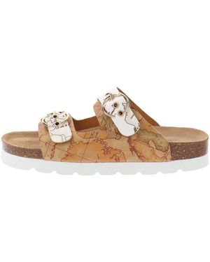 Alviero Martini Pantoffels 1190750G - Bruin