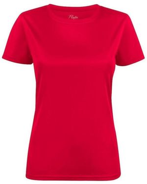 Printer Red T-Shirt Run - Rouge