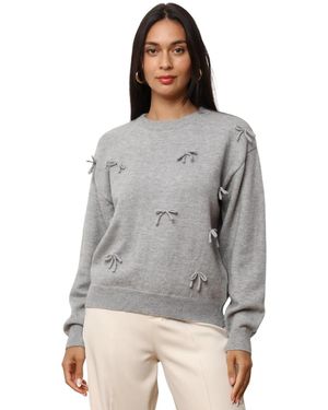 La Modeuse Pull Pulls Pour Femme - Gris