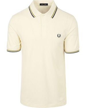 Fred Perry T-shirt Polo Twin Tipped M3600 Ecru 46A - Neutre