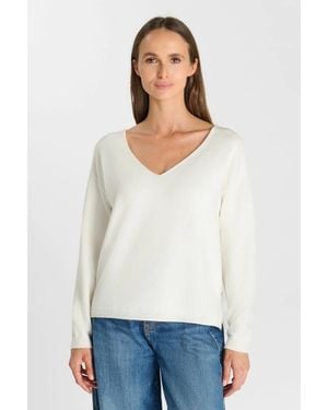 Le Temps Des Cerises Pull Pull Tinga - Blanc