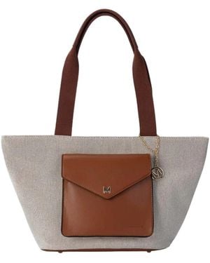 Mac Alyster Sac à main Sac porte epaule Ref 68016 Cognac 46*24*14,5 cm - Marron