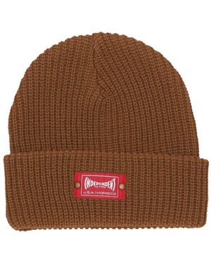 Etnies Bonnet Indy Beanie X Independent Tobacco - Marron