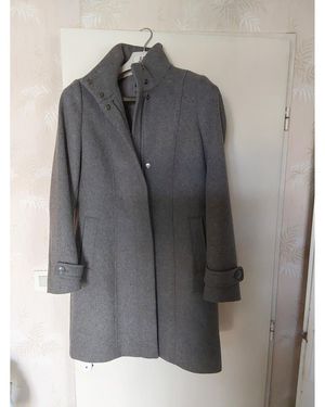 Veste Double Boutonnage Pois Vert Esprit - Laine Mélangée - Taille M - Occasion Très Bon état