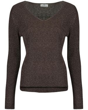 Jdy Pullover New Behave L/S Glitter Pullover Knt - Braun