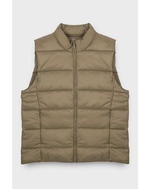 Teddy Smith Blouson Doudoune sans manches B-TESSY Kaki - Vert