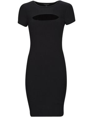 Guess Abito Corto Es Ss Lana Dress - Nero