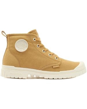 Palladium Boots Bottines Pampa Sp20 Hi Cvs Toile De Coton - Neutre