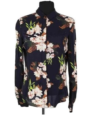 Antik Batik Chemise Chemise Bleue