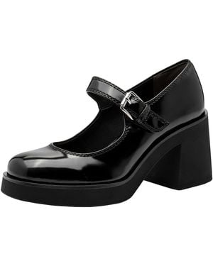 Tamaris Ballerines Ballerine Talon à Brides - Noir