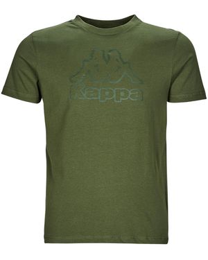 Kappa T-shirt Korte Mouw Creemy - Groen