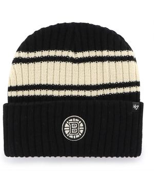 '47 Bonnet 47 CAP NHL BOSTON BRUINS HARBOR STRIPE BLACK - Noir