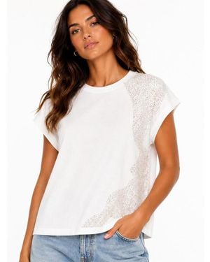 Bomboogie T-shirt TW9602TJSL6 - Blanc