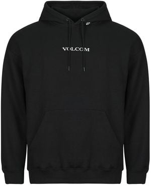 Volcom Sweatshirt Stone Po Fleece - Schwarz