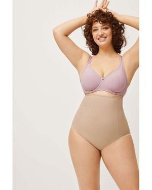 Ysabel Mora Brassières de sport Culotte haute réduisant la compression du vison moyen - Marron