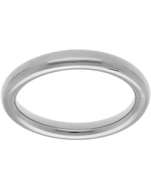 Brillaxis Bague Bracelet Jonc Tube Acier 10 Mm - Métallisé