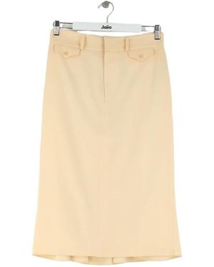 Ralph Lauren Jupes Jupe en laine jaune - Neutre
