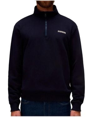 Napapijri Sweat-Shirt B-Small Box Hz - Bleu