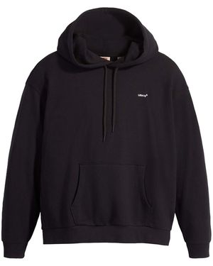 Levi's Polaire Everyday Hoodie Anthracite Night - Bleu