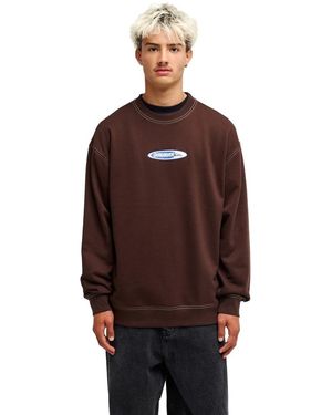 Quiksilver Sweatshirts Disk - Marron
