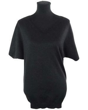 Eric Bompard T-shirt Pull en cachemire noir