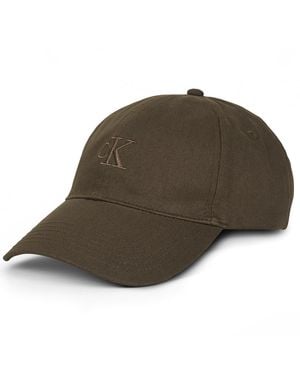 Calvin Klein Schirmmütze Monogram Embroidery Baseball Cap - Grün