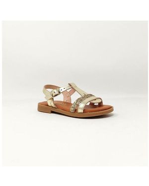 Carla Tortosa Baskets SANDALE GLITTER PLATINO - Blanc