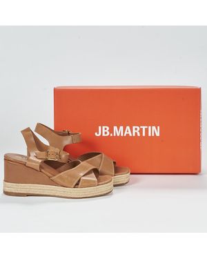 Jb Martin Sandali Con Zeppa Corfou - Arancione