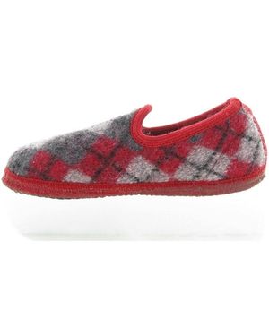 Haflinger Chaussons CHARENTAISE - Rouge