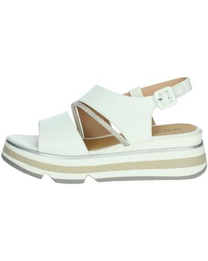 Keys Sandalen Met Sleehak K-11010 - Metallic