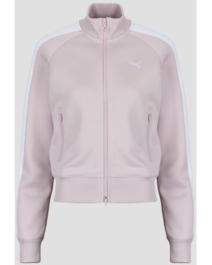 PUMA Trainingsjack T7 Always On Short Track Jacket - Paars