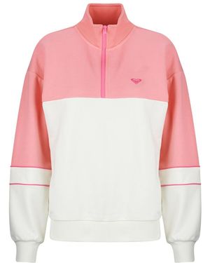 Roxy Kapuzensweaters Ess Energy New Half Zip - Pink