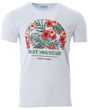 Best Mountain T-shirt 1006 - Blanc