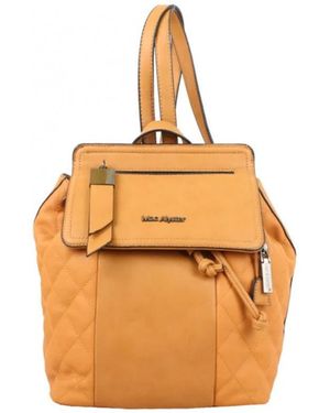 Mac Alyster Sac a dos Sac à dos à rabat - Miel matelassé - Orange