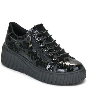 Rieker Lage Sneakers - Zwart