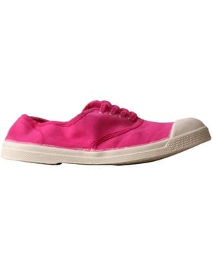 Bensimon Baskets basses Tennis à Lacets - Rose